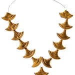 Χρυσό περιδέραιο από χάντρες σε σχήμα παπύρου (Τέλη 15ου - αρχές 14ου αιώνα π.Χ.)