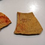 όστρακα αμφορέων LR1 με dipinti 5ος αι.