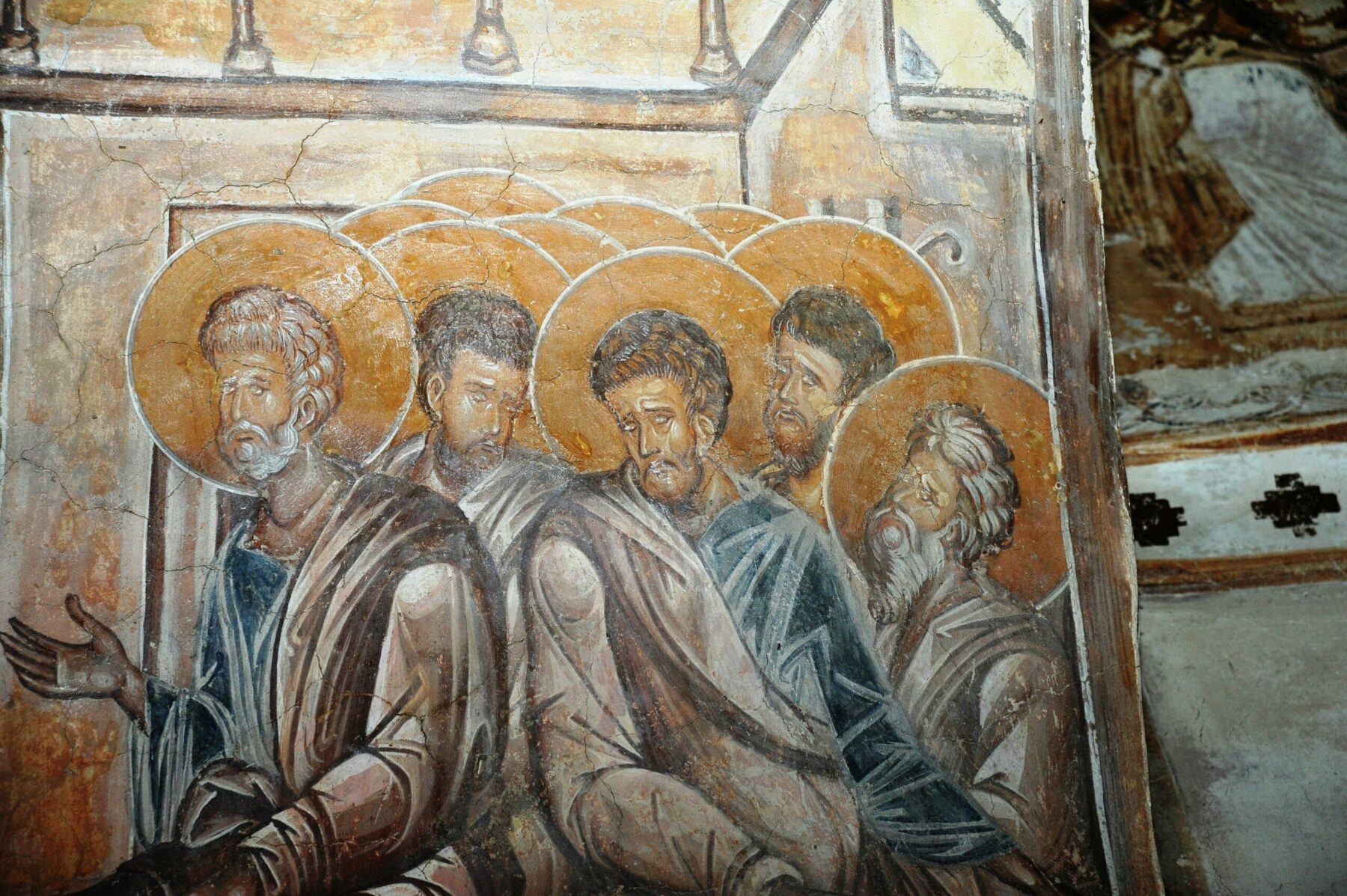 Καθολικό Μονής, Μήνυμα των Μυροφόρων